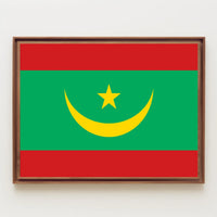 Mauritania Flag Poster