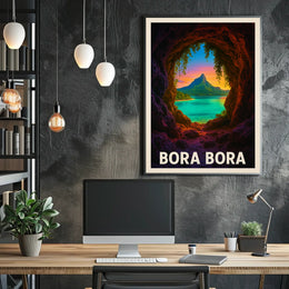 Bora Bora Paradise Poster