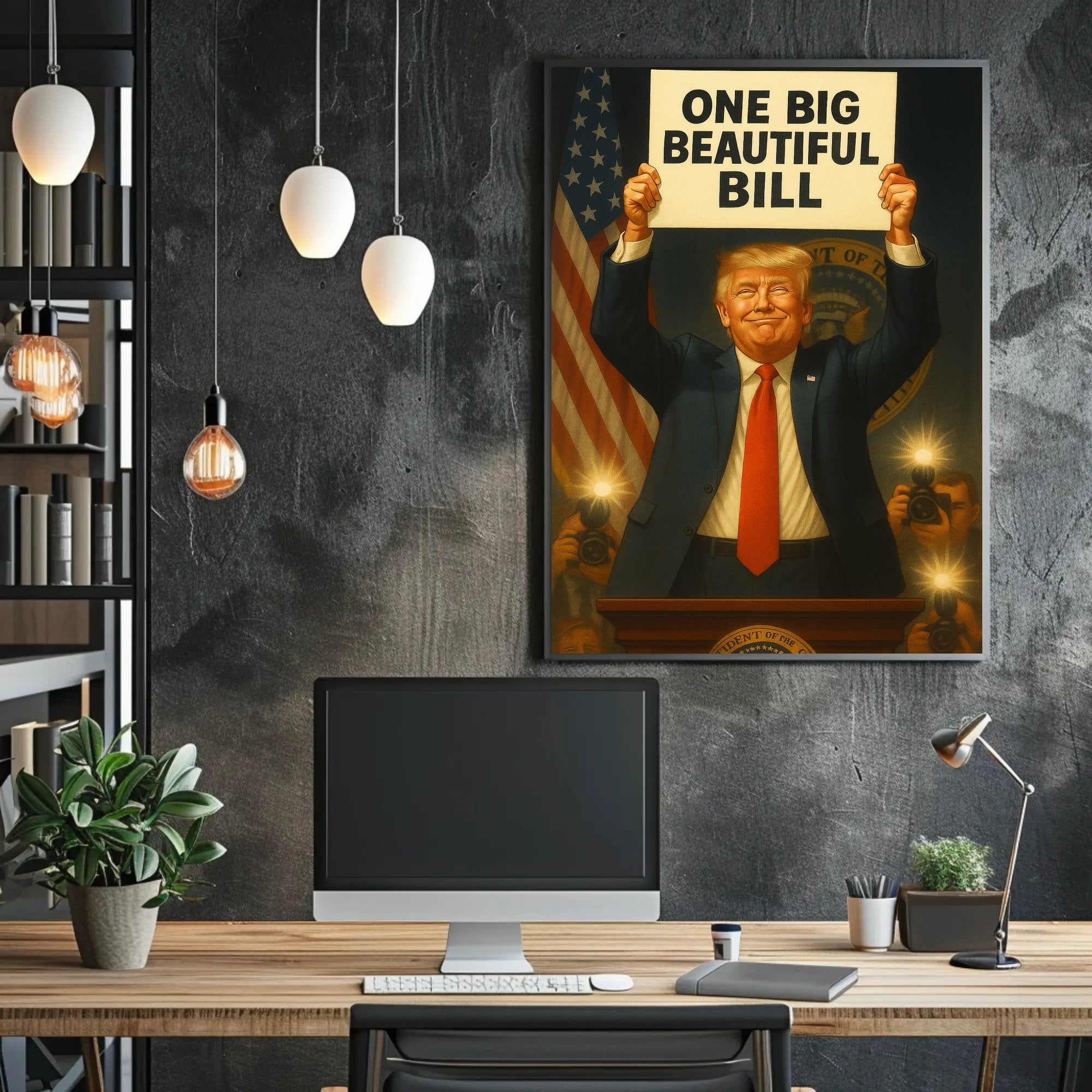 One Big Beautiful Bill Poster PosterGoat