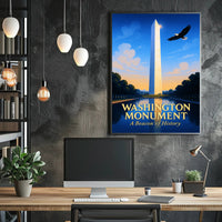Washington Monument A Beacon of History Poster