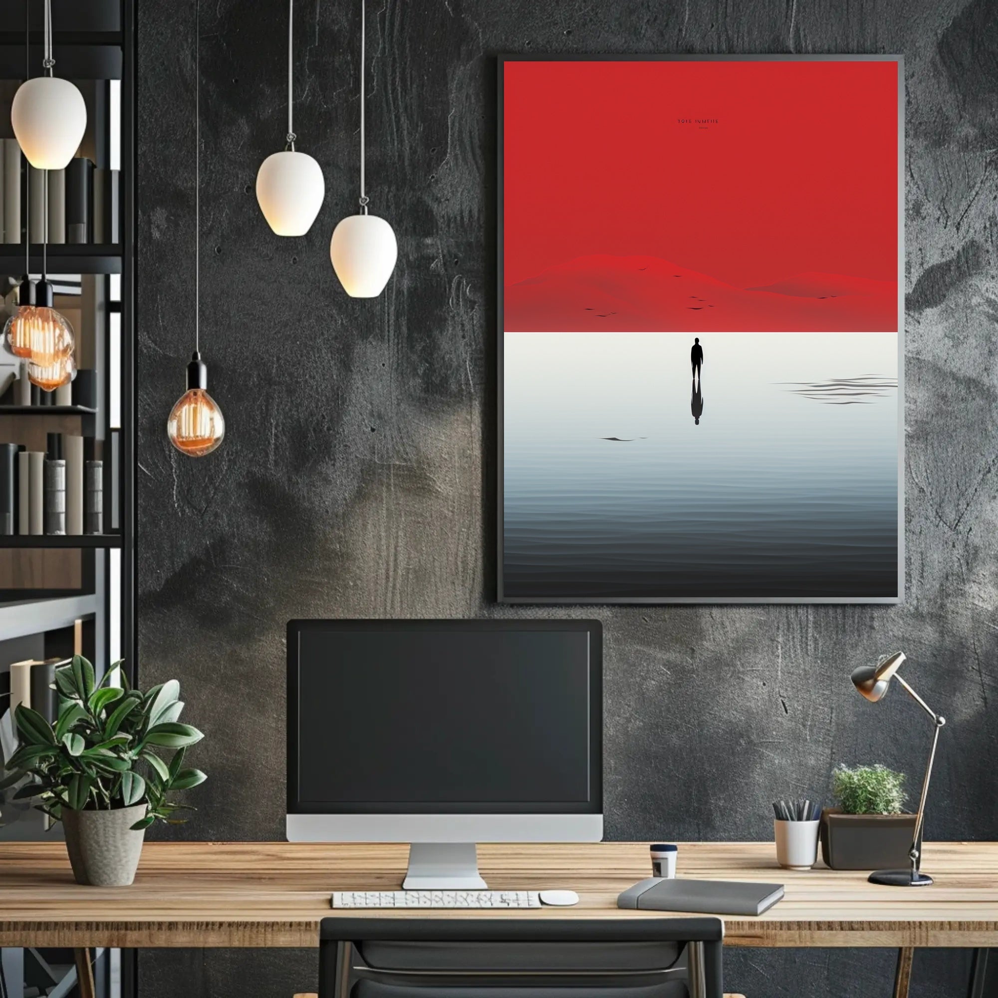 Solitary Reflection Poster