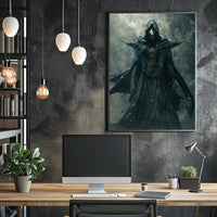 Dark Mystic Character in Fantasy or Mythology Poster PosterGoat