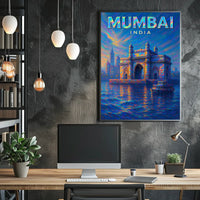 MumbaiS Iconic Gateway Poster