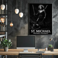 St. Michael Prepares Judgment Poster