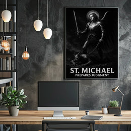 St. Michael Prepares Judgment Poster