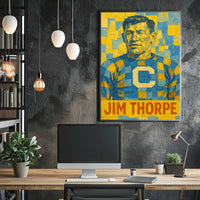 Jim Thorpe Tribute Poster