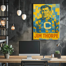 Jim Thorpe Tribute Poster