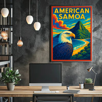American Samoa Scenic Poster