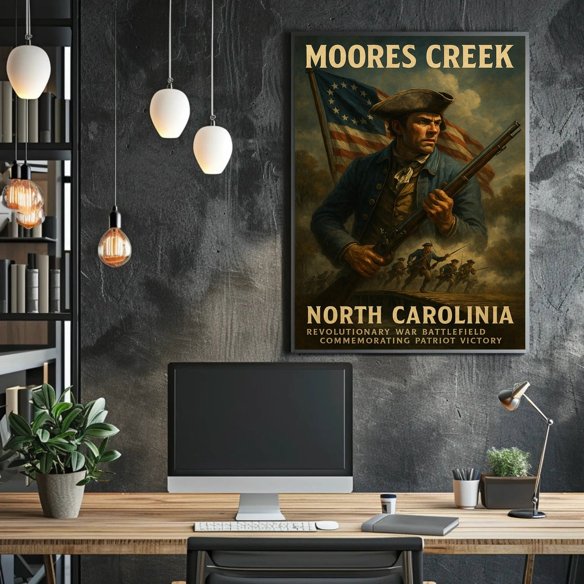 Moores Creek Revolutionary War Poster