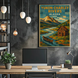 Yukon-Charley Rivers, Alaska Poster