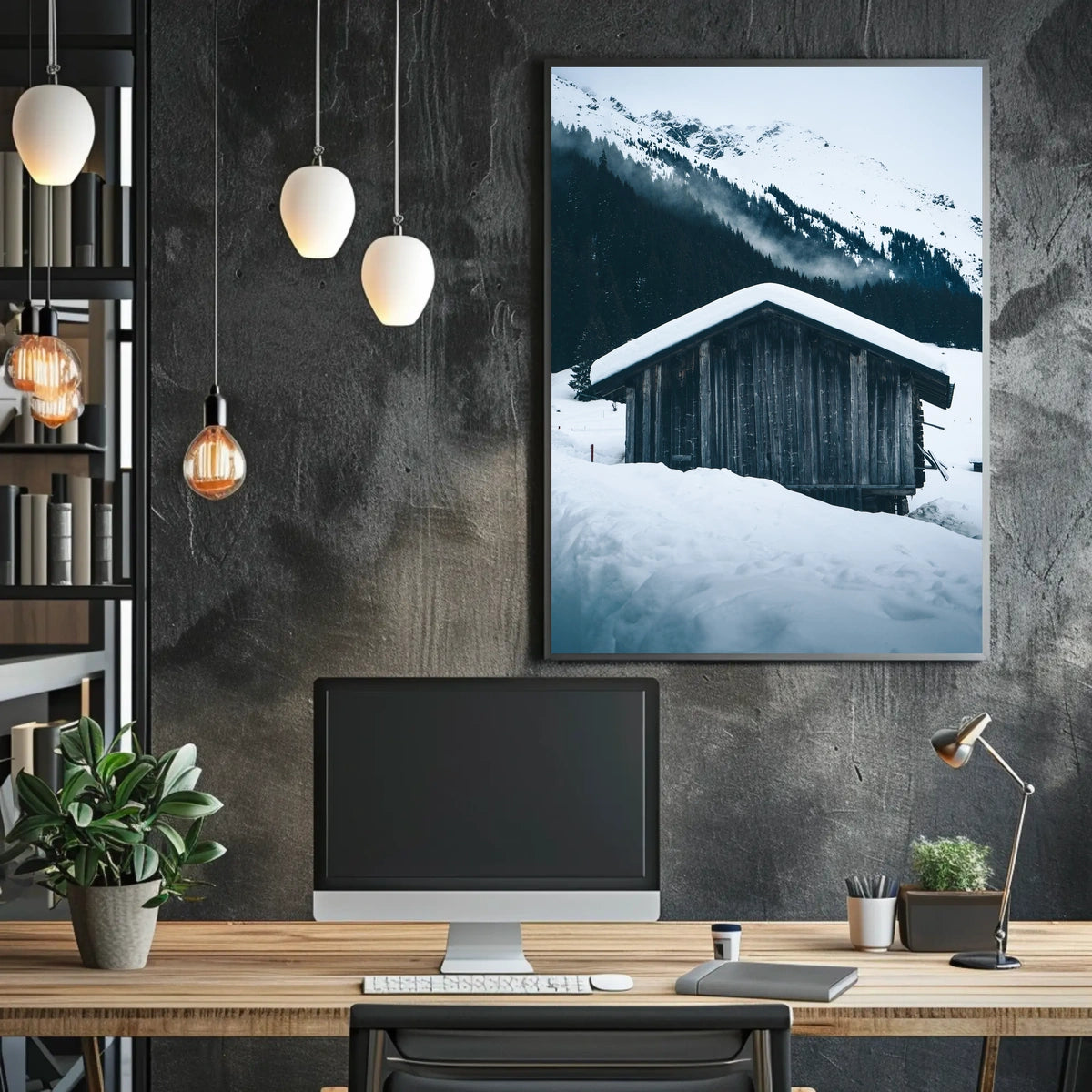 Winter Retreat Poster