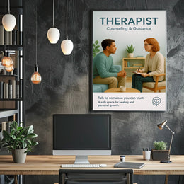 Therapist Counseling & Guidance Poster