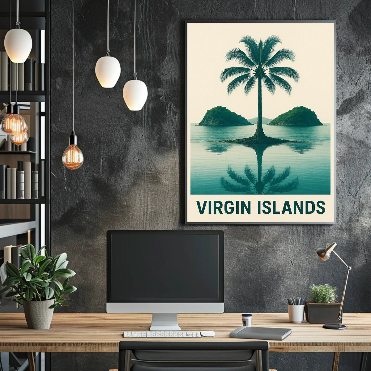 Tranquil Virgin Islands Poster