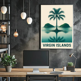 Tranquil Virgin Islands Poster