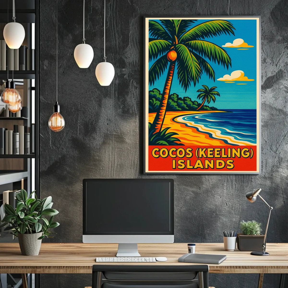 Cocos (Keeling) Islands Poster