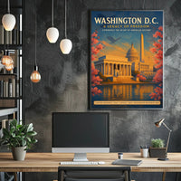 Washington D.C. A Legacy of Freedom Poster PosterGoat