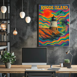 Rhode Island Vibes Poster