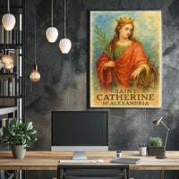 Saint Catherine of Alexandria Poster