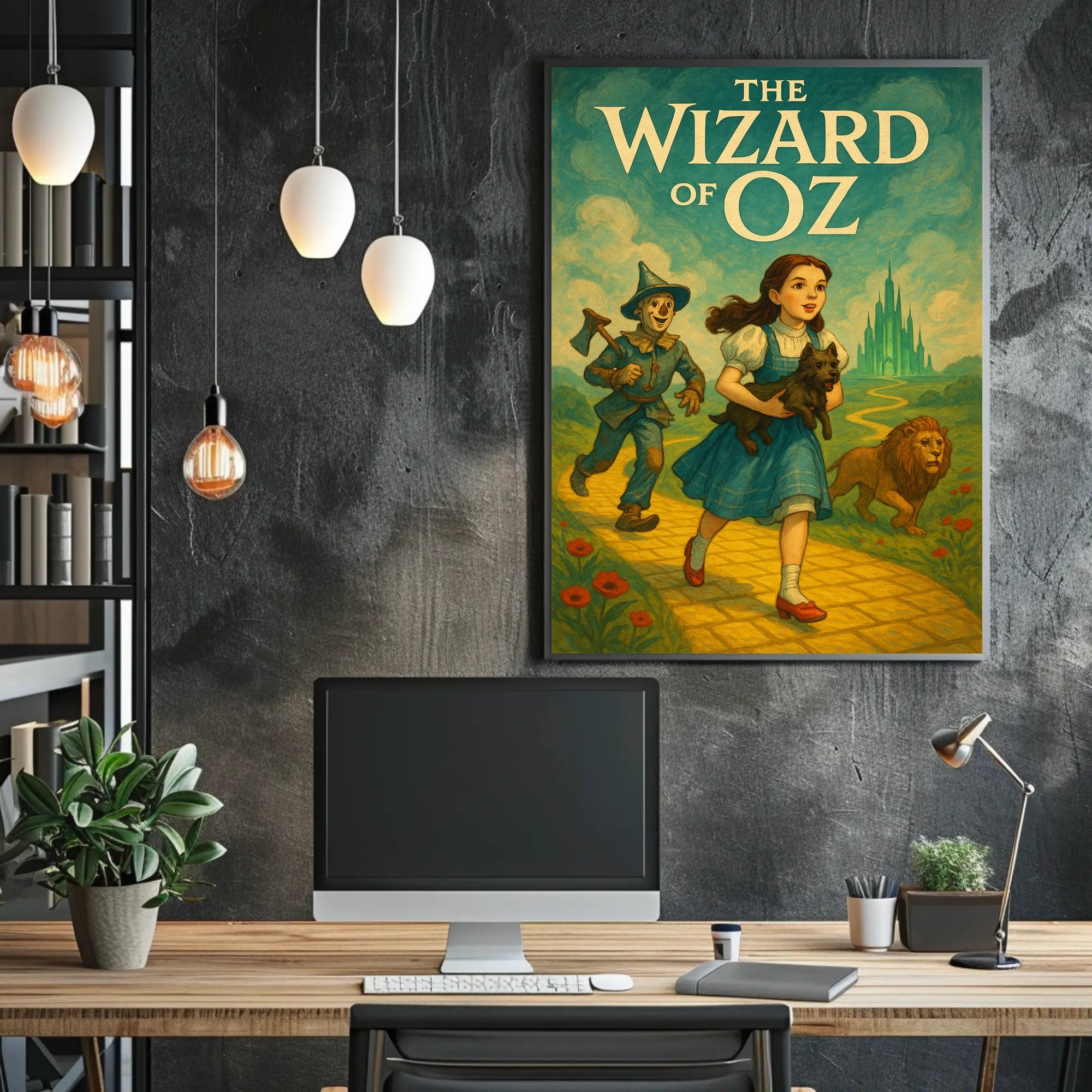 The Wizard of Oz Classic Fantasy Journey Poster PosterGoat