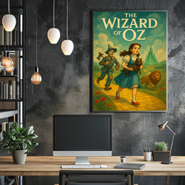 The Wizard of Oz Classic Fantasy Journey Poster PosterGoat