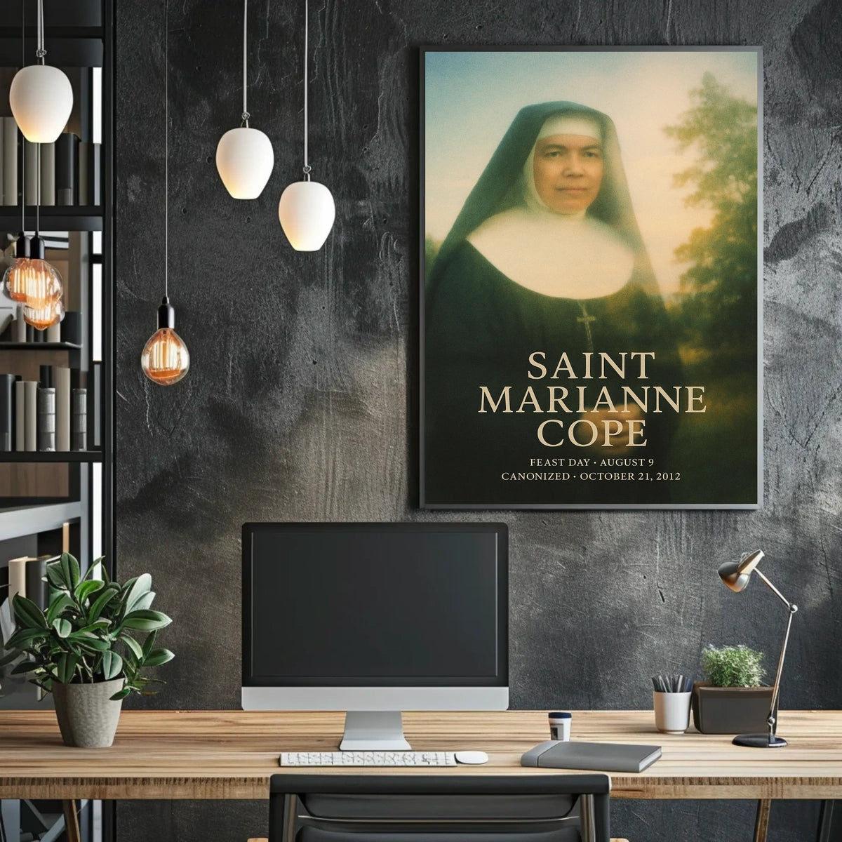 Saint Marianne Cope Poster