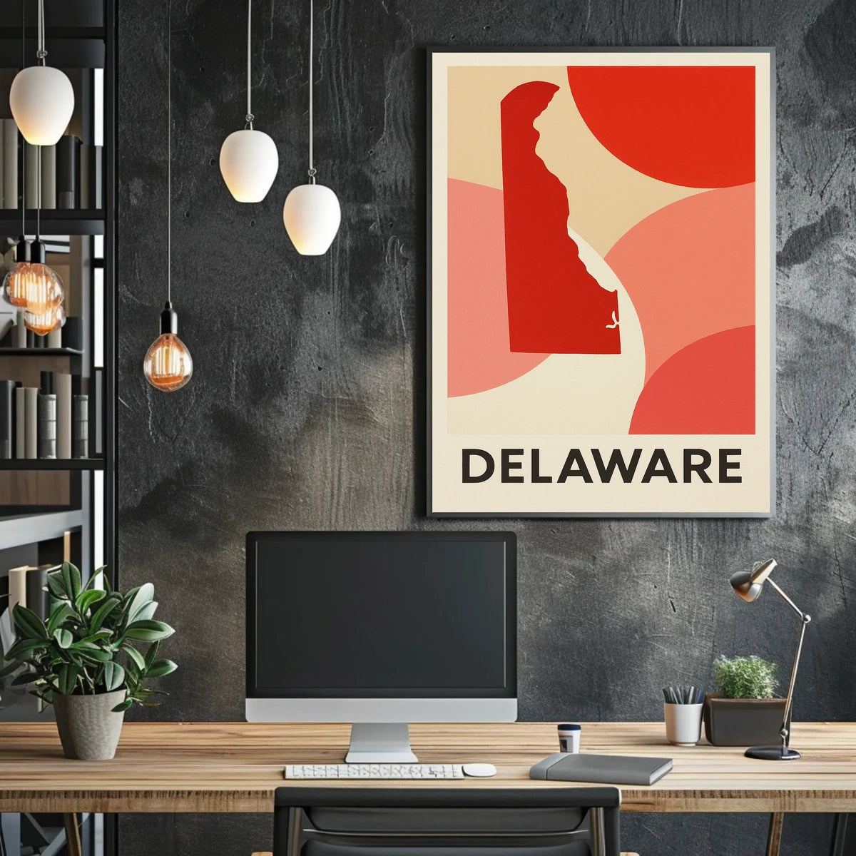 Delaware A Modern Tribute Poster