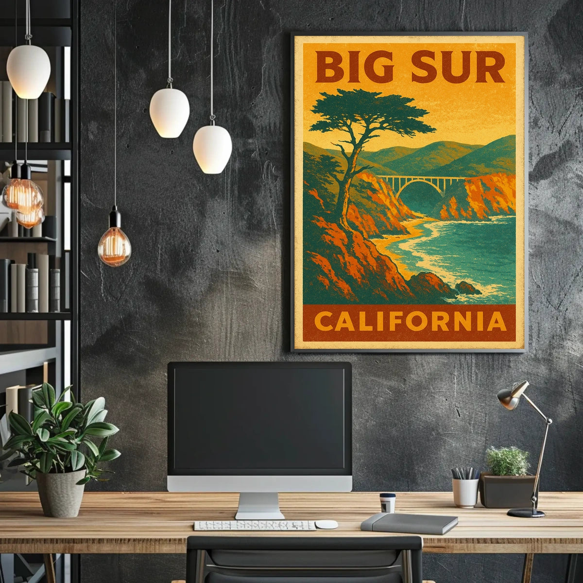 Big Sur, California Poster