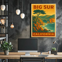 Big Sur, California Poster