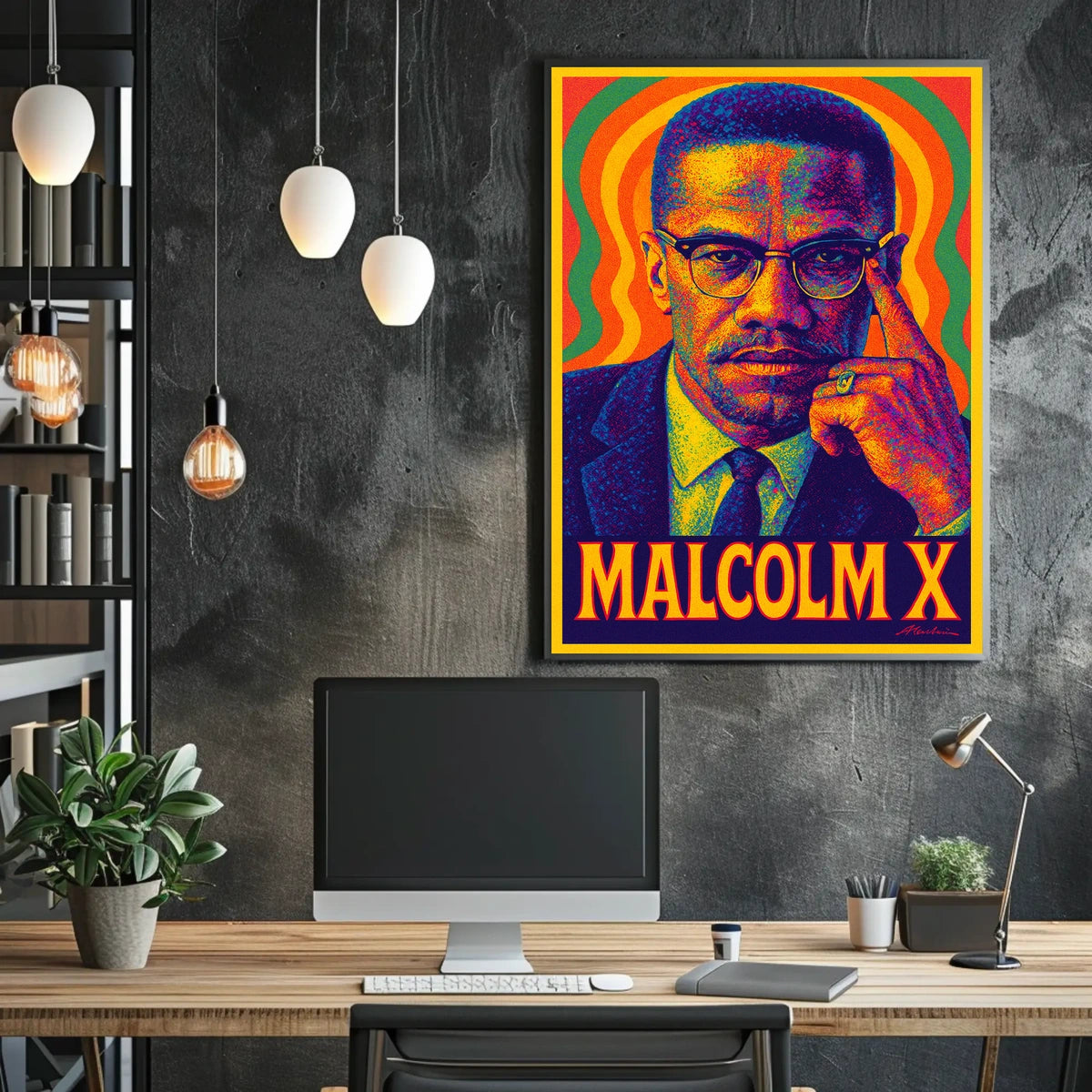 Malcolm X Poster