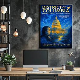 District of Columbia Nation's Capital Poster