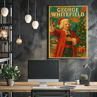 George Whitefield Festive Attire Historical or Presidential Poster