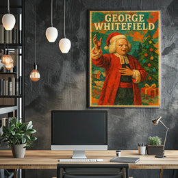 George Whitefield Festive Attire Historical or Presidential Poster