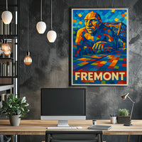 Fremont Mosaic Art Poster