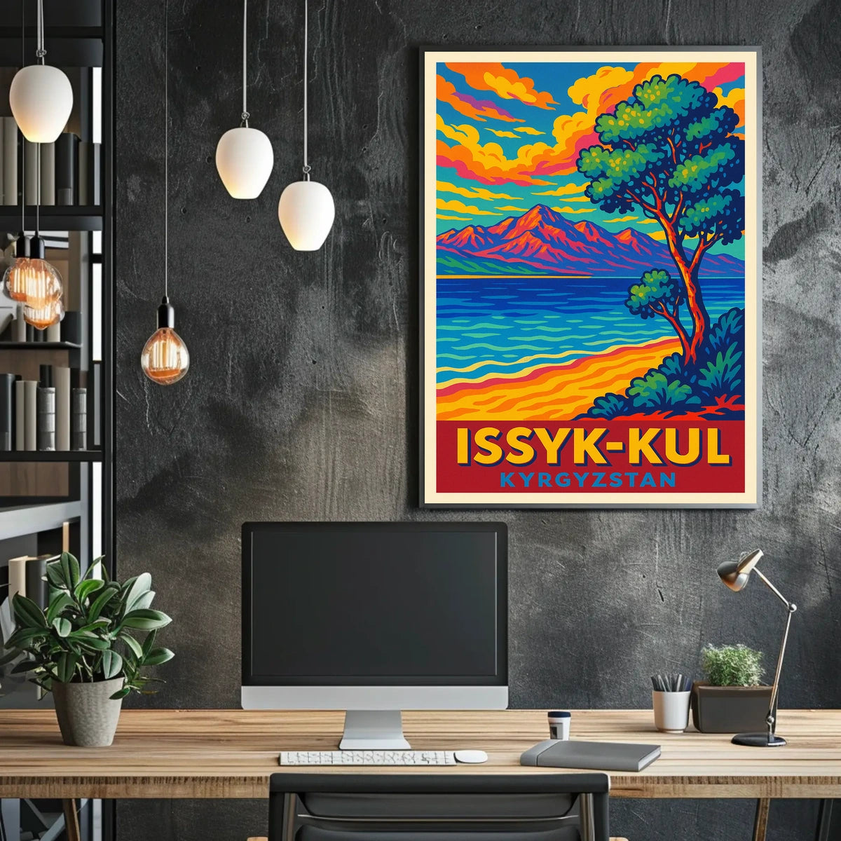 Issyk-Kul Kyrgyzstan Poster