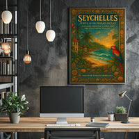 Seychelles Jewel of the Indian Ocean Poster