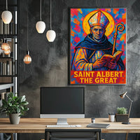 Saint Albert The Great Poster
