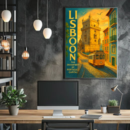 Lisbon The Enchantment of Portugals Capital Poster