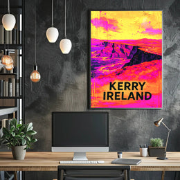 Kerry, Ireland Vibrant Landscapes Poster PosterGoat