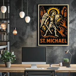 St. Michael The Archangel Poster