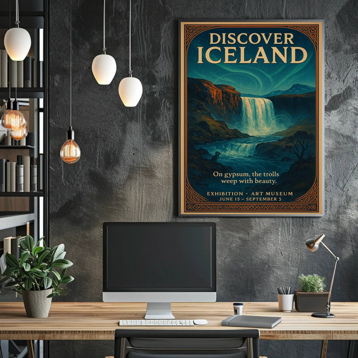 Discover Iceland Poster