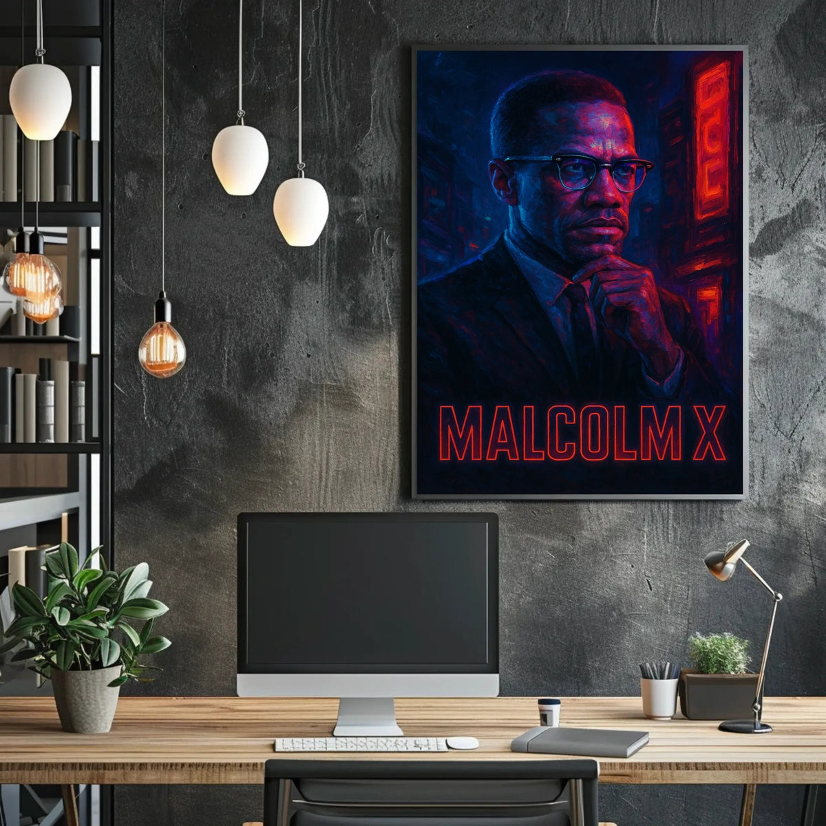 Malcolm X Poster