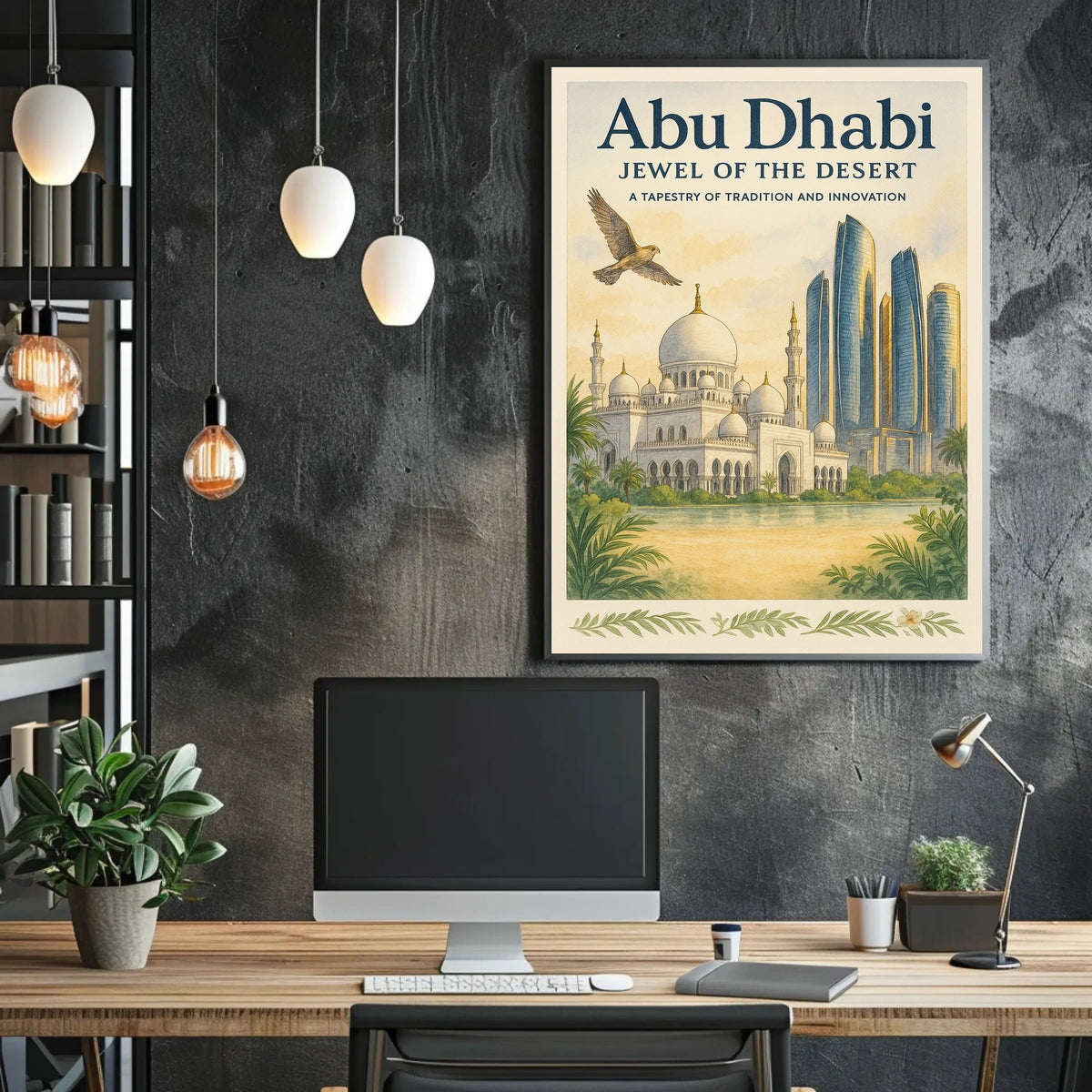 Abu Dhabi Jewel Tradition Meets Innovation Poster