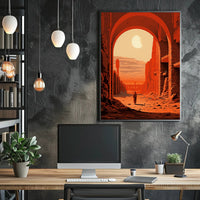 Journey Through The Arches Poster PosterGoat