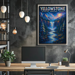Yellowstone National Park Poster