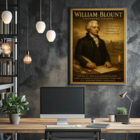 William Blount Vintage Historical or Presidential Poster PosterGoat