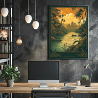 Tropical Serenity Poster