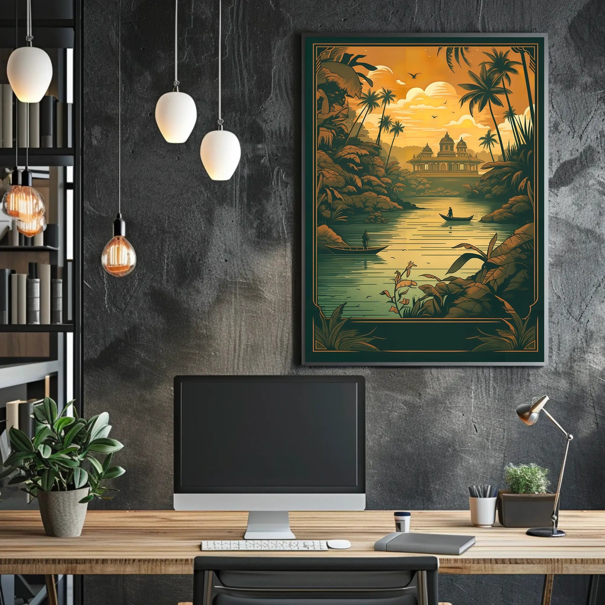 Tropical Serenity Poster