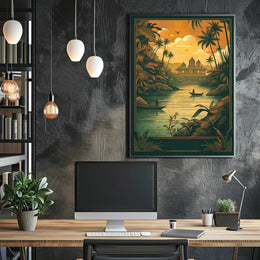 Tropical Serenity Poster