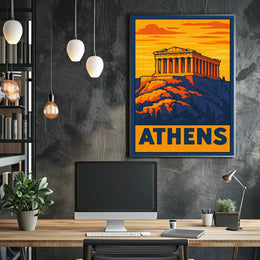 Athens The Parthenon Poster