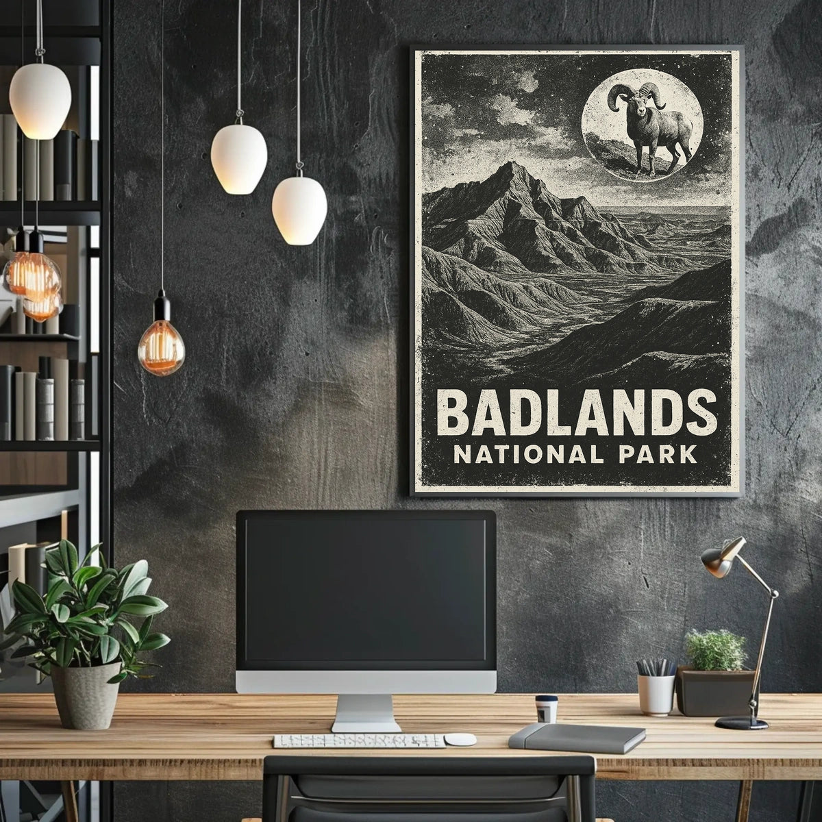 Badlands National Park Poster